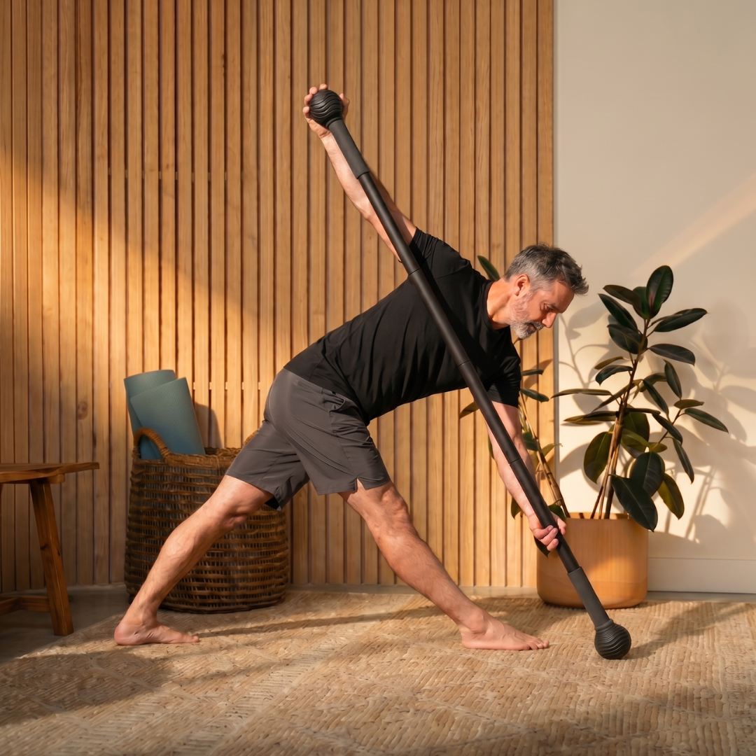 Stretch & Mobility Stick (+Free Training Guide)